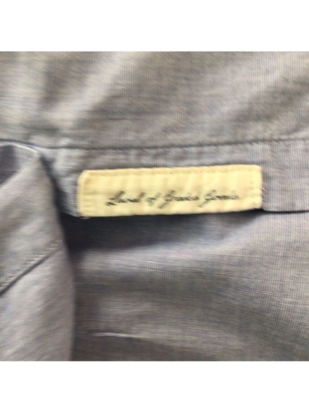 L.o.g.g. Label pf graded goods from H&M southwestern style blouse blue denim - Picture 10 of 13